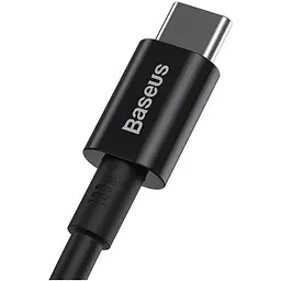 Кабель Baseus Superior Series Fast Charging USB-C to USB-C 100W 1m Black (CATYS-B01) [77818] - мініатюра 3