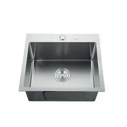 Кухонна мийка Zerix ZH5045S-215 ZM5556, Нержавіюча сталь