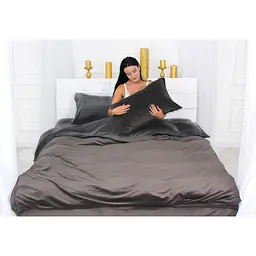 Постільна білизна MirSon Велюр Winter Frost 28-0005 + 28-0003 Anemone Velvet 143х210 (2200004009001) - мініатюра 2