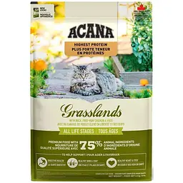 Сухий корм для кішок ACANA Grasslands 4.5 кг (0064992714727)