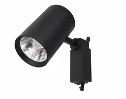 Світильник трековий 30W LED поворотний світлодіодний, чорний KW-234