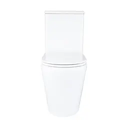 Унітаз підлоговий Qtap Dove Rimless безобідковий з сидінням Soft-close White QT06228380BW, Білий - мініатюра 3