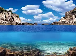 Акваріумний задній фон Aqua Nova Рослини/Океан 100x50 см (PLANTS/OCEAN L) - мініатюра 4