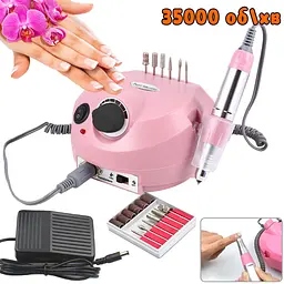 Фрезер для манікюру та педикюру з педаллю Beauty nail 11DM-1/202 30 Ватт 35000 об/хв - мініатюра 2