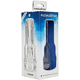 Мастурбатор Fleshlight GO Torque прозорий