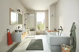 Кільце для рушника Grohe Essentials 1024612430 Чорний - мініатюра 5