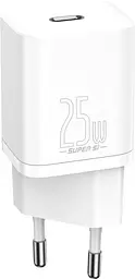 Блок живлення та кабель Baseus Super SI PD 25 W (1 Type-C) TZCCSUP-L02 білі - мініатюра 2