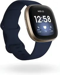 Смарт-годинник Fitbit Versa 3 Midnight/Soft Gold Aluminum