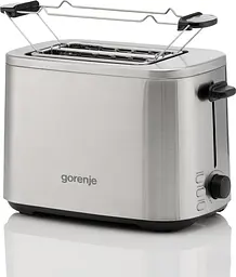 Тостер Gorenje 800 Вт підігрів розморожування пластик сріблястий - мініатюра 4