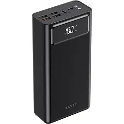 Повербанк Havit HV-PB56 Black QC+PD 40000 mAh (HV-PB56) - мініатюра 3