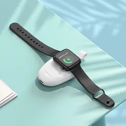 Зовнішній акумулятор Borofone BJ45 iWatch 1400mAh White [130209] - мініатюра 7