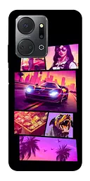TPU чохол Demsky GTA vibes для Huawei Honor X7a