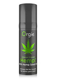 Рідкий вібратор Orgie Intense Orgasm Hemp! 15 мл - мініатюра 2