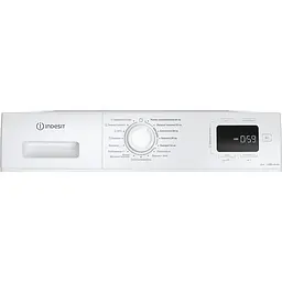 Indesit Пральна машина Indesit фронтальна, 6кг, 1000, A+++, 44.6см, дисплей, пара, інвертор, білий - мініатюра 5