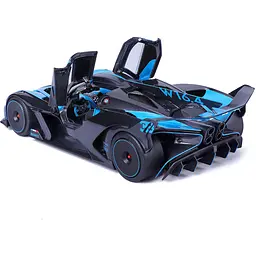 Автомодель Bburago Bugatti Bolide 1:18 чорно-синя (18-11047) - мініатюра 4