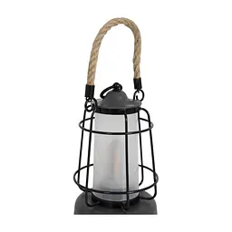 Ліхтар Bo-Camp Harlington Rechargable Dimming 370 Lumen Bamboo-Grey (5818921) (DAS303872) - мініатюра 6