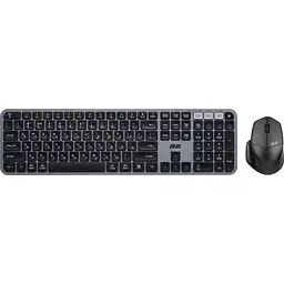 Комплект (клавіатура + миша) 2E MK440 Grey/Black (2E-MK440WBGR_UA) [140898]