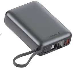Портативна батарея Swissten POWER BANK 20000 mAh 45 Вт із кабелем Type-C Silver - мініатюра 2
