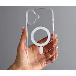 Чохол Clear Case with MagSafe для Apple iPhone 16 Transparent AA [115334] - мініатюра 2