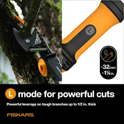 Гілкоріз телескопічний Fiskars X-Series DualAction UPX96 (1080131) - мініатюра 3