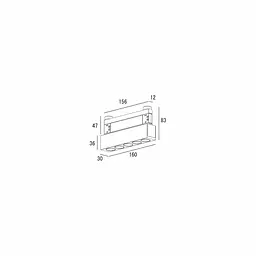 Магнітний світильник Skarlat RCD-MZ01 5×1.5W BK 3000K - мініатюра 2