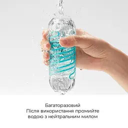 Мастурбатор Tenga Spinner 05 Beads з пружною стимулювальною спіраллю всередині - мініатюра 5