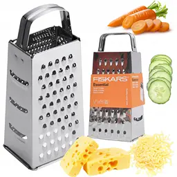 Тертка Fiskars Essential чотиристороння 23 см (1065589) - мініатюра 3