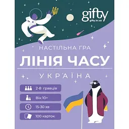 Настільна гра Gifty Лінія часу. Україна
