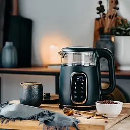 Електрочайник Adler AD 1305 black gold - мініатюра 9