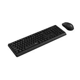 Комплект (клавіатура, миша) бездротовий Rapoo X1500 Wireless Чорний