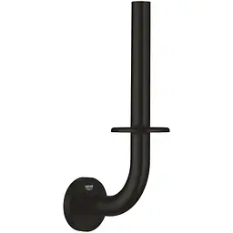 Тримач запасного рулону туалетного паперу Grohe QuickFix Start 411862430 Чорний матовий
