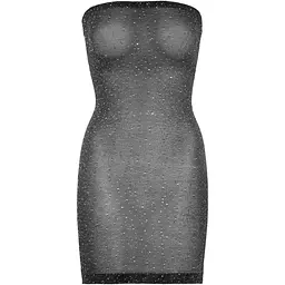 Сукня-бандо зі стразами Leg Avenue Lurex rhinestOne tube dress, з люрексом, One Size - мініатюра 4