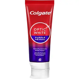 Зубна паста Colgate Optic White фіолетовий ефект відбілювання 75 мл
