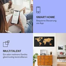 Інфрачервоний обігрівач Klarstein Air Art Smart (10037873) - мініатюра 2