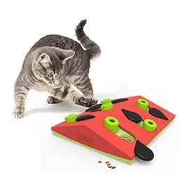 Інтерактивна іграшка-головоломка для котів Puzzle & Play Melon Madness Outward Hound Nina Ottosson