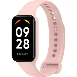Ремінець ArmorStandart Silicone для Mi Band 8 Active / Redmi Smart Band 2 Pale Pink [ARM74000] [103398] - мініатюра 3