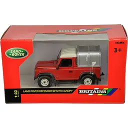 Автомодель Britains Позашляховик Land Rover Defender 90 1:32 червоний (42732) - мініатюра 4