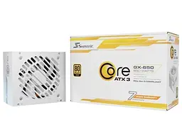 Блок живлення 650 Вт, Core GX ATX 3.1, White, модульний Seasonic teh0028883