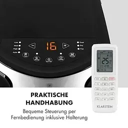 Кондиціонер мобільний Klarstein New Breeze ECO (10033584) - мініатюра 4