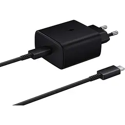 Зарядний пристрій Samsung 65W PD EP-TA845XBE набір блок + кабель С - С чорний - мініатюра 4