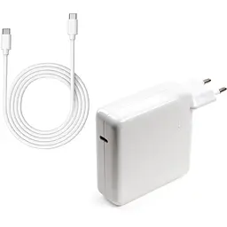 Блок живлення до ноутбуку Vinga Apple 96W 5.2V3A/9V3A/12V3A/15V3A/20.5V4.7A USB-C (VPA-96-APP-C)