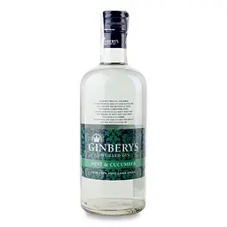 Джин Ginbery's Mint & Cucumber 0.7 л 37.5%