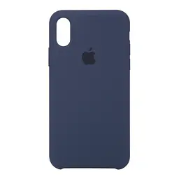 Чехол-накладка силиконовый противоударный для Apple iPhone X/XS, панель с защитой всего корпуса, софт-тач, midnight blue, ArmorStandart (ARM49545)
