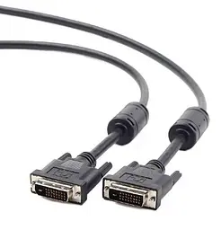 Кабель Cablexpert DVI-D-DVI-D 3 м (CC-DVI2-BK-10) - мініатюра 2