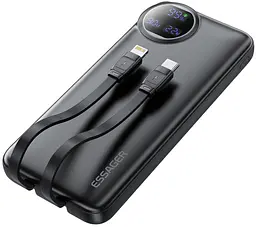 Портативна батарея Essager Heteromypil 22.5W digital display 20000mAh Li-Pol QC3.0 Black - мініатюра 2