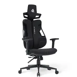 Геймерське крісло Mealux Cyberlux V8 Fabric Black (GM-V8 FB) - мініатюра 2