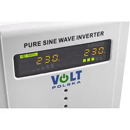 ДБЖ Перетворювач напруги  Volt Polska SINUS PRO 2000 E 12/230 В (1250/2000 Вт)  - мініатюра 6