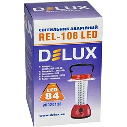 Ліхтар Delux REL-106 84 LED 4W (90020136) - мініатюра 3