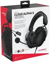 Гарнітура ігрова HyperX Cloud Alpha S Black (4P5L2AA) - мініатюра 10