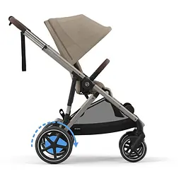 Коляска Cybex eGazelle S TPE Almond Beige (524000547) - мініатюра 3